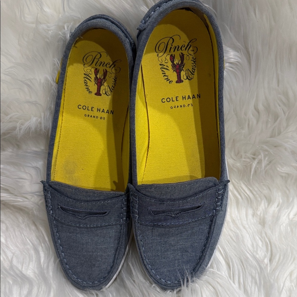 Cole Haan Denim Blue Loafers